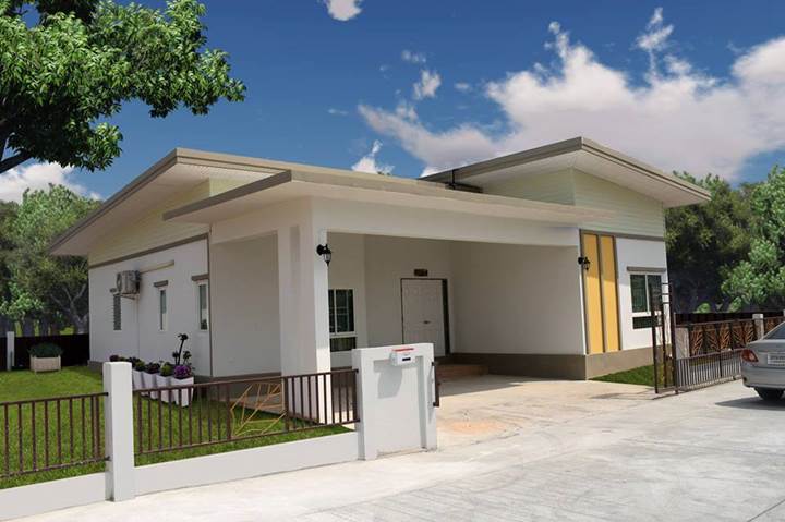 บ้านเดี่ยวชั้นเดียว