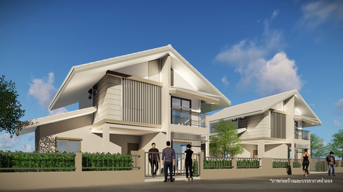 รูป Aiyarin Family House by NHA - รูปที่ 2/4