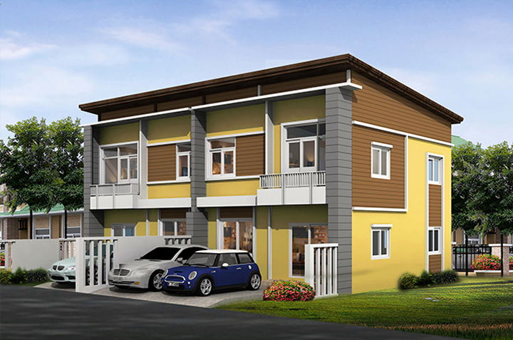 บ้านแฝด 2 ชั้น