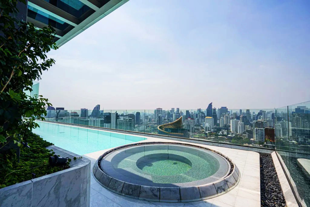 picture Park Origin Thonglor, 2 bedrooms, 1 office room, 3 bathrooms, luxury condo in the heart of Thonglor, only 5 minutes to BTS Thonglor - 35/35