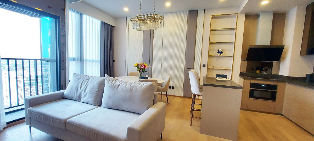 picture Park Origin Thonglor, 2 bedrooms, 1 office room, 3 bathrooms, luxury condo in the heart of Thonglor, only 5 minutes to BTS Thonglor - 6/35