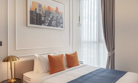 â
Condo for rent Park Origin Thong Lor 1 Bedroom 34 sq.m.(B4) Free Wi-Fi and Fully furnished
