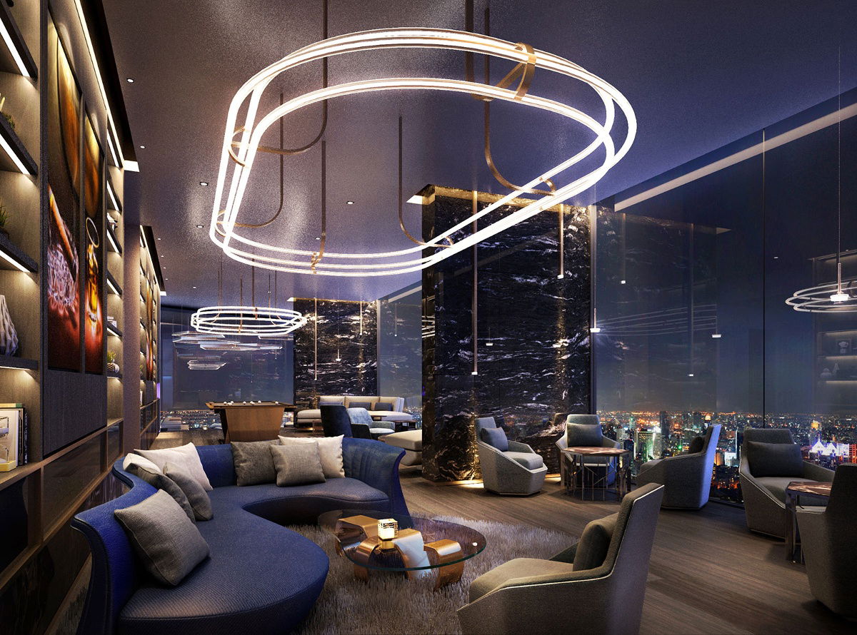 picture Park Origin Thonglor, 2 bedrooms, 1 office room, 3 bathrooms, luxury condo in the heart of Thonglor, only 5 minutes to BTS Thonglor - 26/35