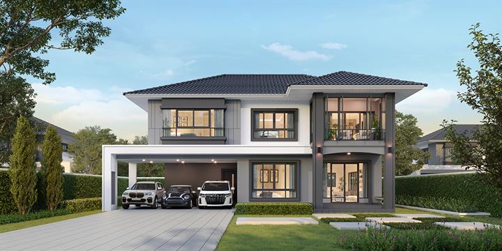 แบบบ้านศุภกานต์ (T)