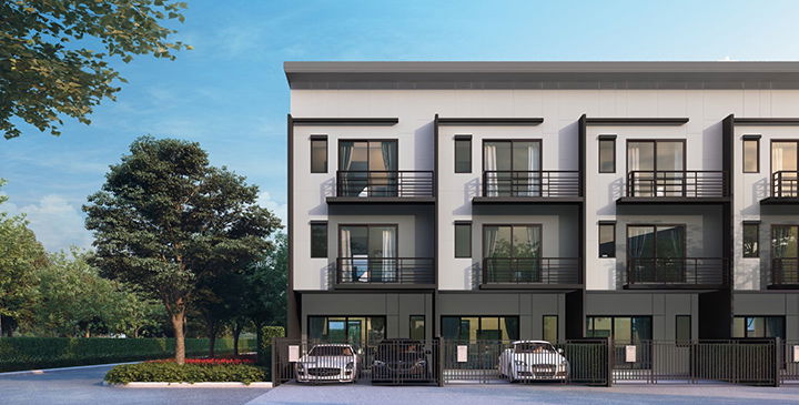 ทาวน์โฮม 3 ชั้น