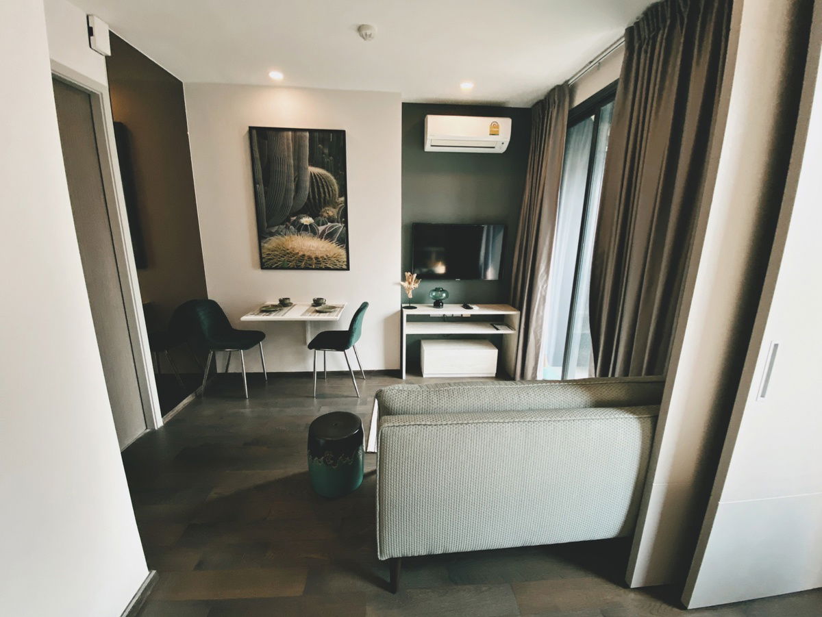 picture LINE @condorental for rent the room at IDEO Q Siam - Ratchathewi - 4/11