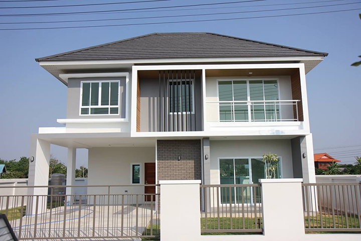 บ้านเดียว 2 ชั้น
