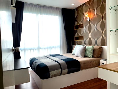 ขายคอนโด : ขายถูกซีเคซี คอนโด ระยอง 2 ใกล้ห้างแหลมทอง ขนาด 1 ห้องนอน 1 ห้องน้ำ พื้นที่ 30 ตรม.เฟอร์ครบพร้อมอยู่ ราคา 1.10 ล้านบาท