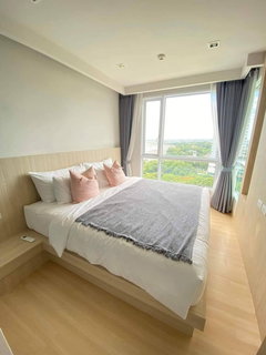 รูปภาพ Condo for rent, YUU CONDO, 33 sq m., good location, convenient transportation, sea view, atmosphere in the middle of Sriracha city