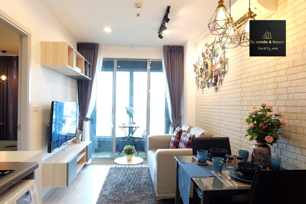 รูป ให้เช่าไอดีโอโมบิบางซื่อ 1-bed ชั้น 14 ขนาด 33 ตรม (ห้องสวยมีเครื่องซักผ้า) 🆔 line: eyannie - รูปที่ 15/20