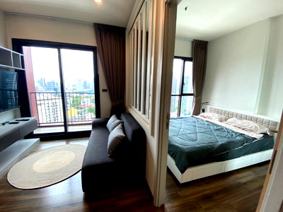 Condos for rent : For rent, beautiful room, high floor, Wyne Sukhumvit, ready to move in, fully furnished.