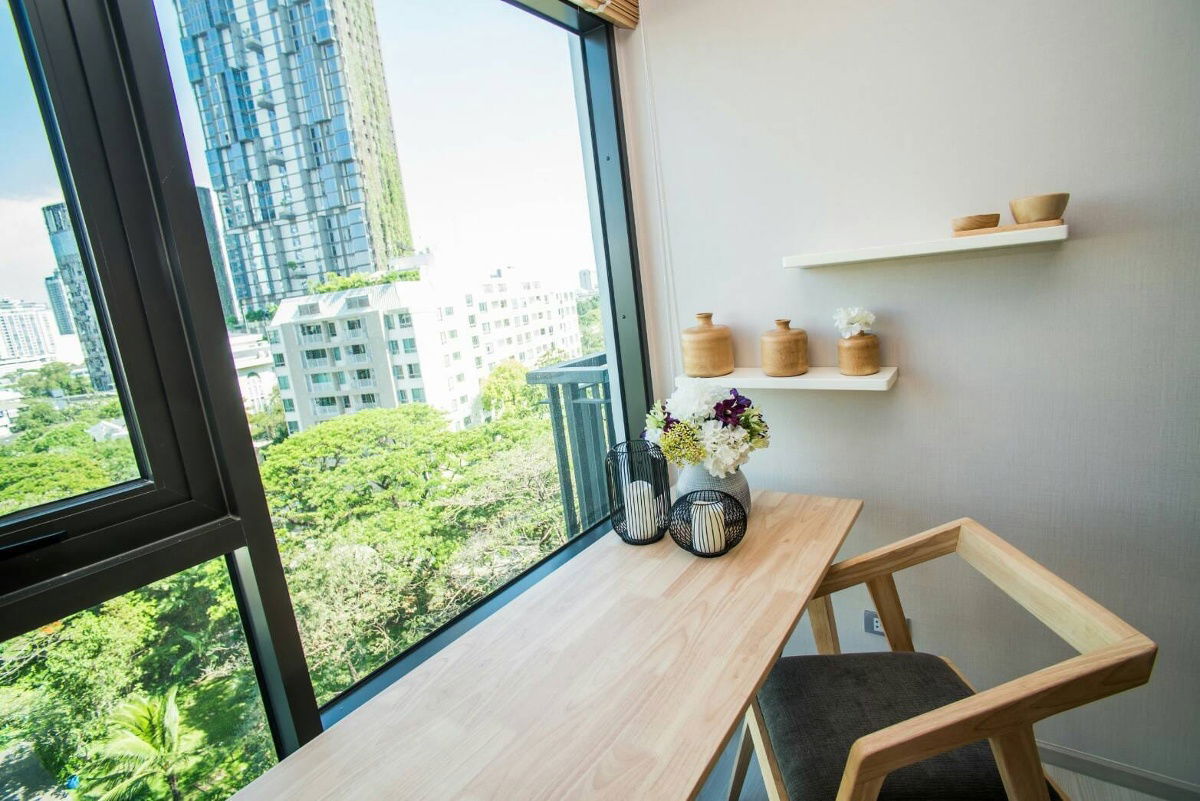 picture LINE @condorental for rent the room at Rhythm Sukhumvit 36 - 38 - 5/6
