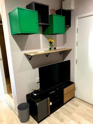 Condos for rent : Plum Condo Ramkhamhaeng Station Studio Flat all furnished can move in ASAP