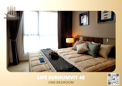 Condos for rent : For rent 🦋Life Sukhumvit 48🦋 Beautiful room, built-in, decorated, ready to move in, fully furnished, near BTS Phra Khanong 600 m.
