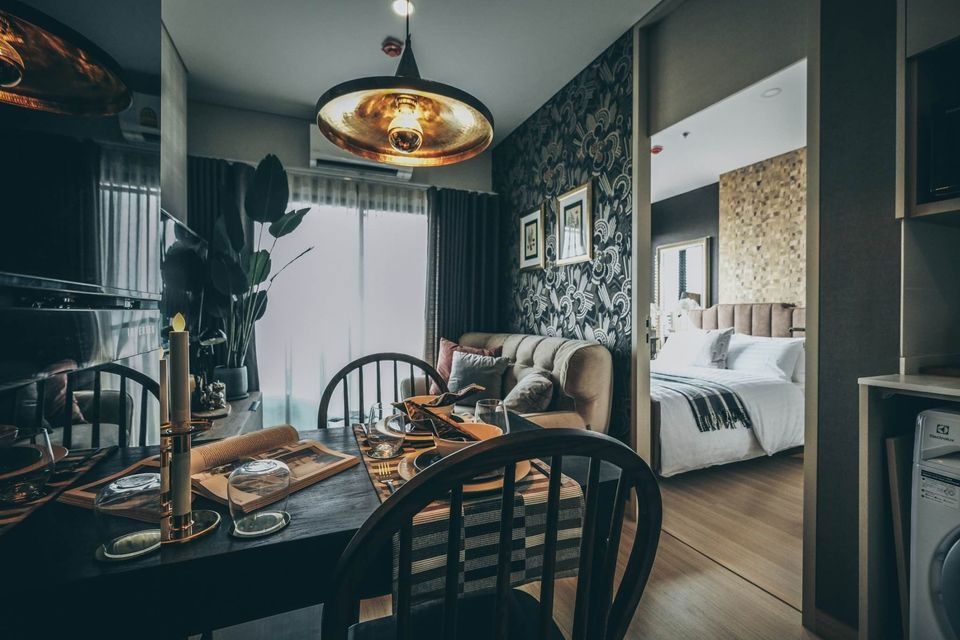 picture LINE @condorental for rent the room at Lumpini Suite Phetchaburi - Makkasan - 6/10