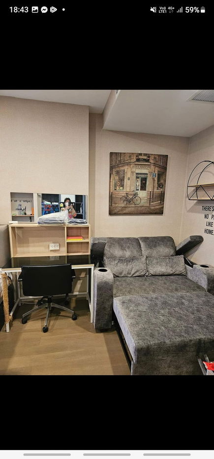 picture LINE @condorental for rent the room at Ashton Chula - Silom - 4/9