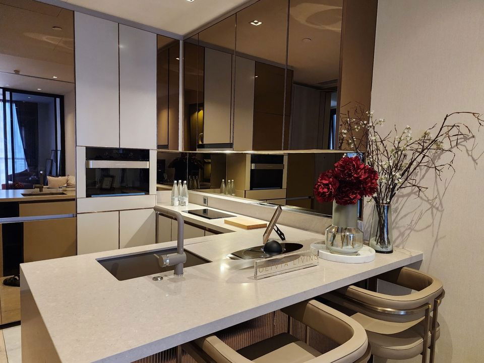 รูป ให้เช่า The Reserve Sathorn ห้องสวย ราคาดี สอบถามเพิ่มเติมได้ที่ LINE @condorental !! - รูปที่ 7/9