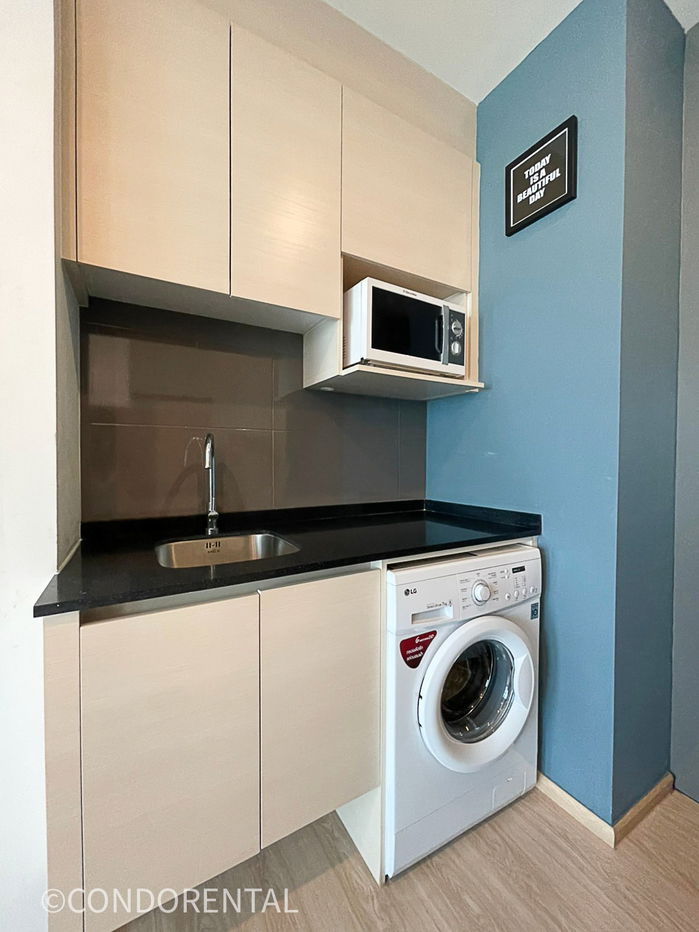 picture LINE @condorental for rent the room at Noble Revolve Ratchada - 4/8