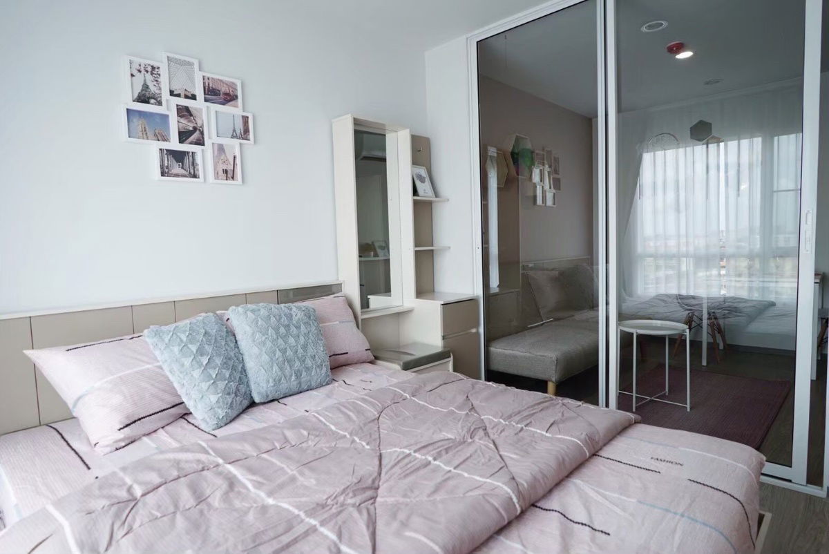 รูป ให้เช่า 🔺Regent Home 97/1🔺 คอนโดใกล้ BTS บางจาก🚆 ห้องสวย เฟอร์นิเจอร์และเครื่องใช้ไฟฟ้าครบ **มีเครื่องซักผ้า** - รูปที่ 4/10