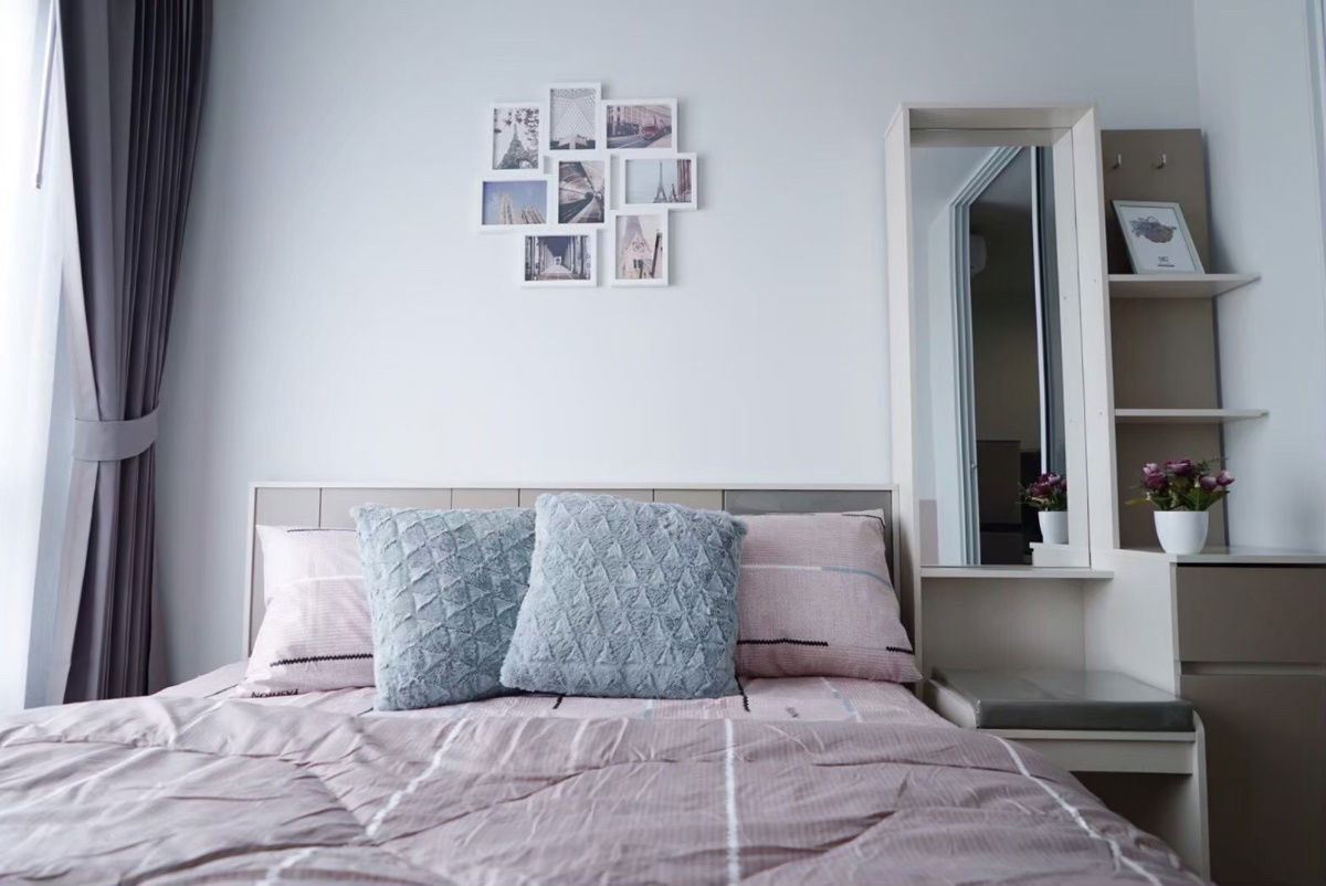 รูป ให้เช่า 🔺Regent Home 97/1🔺 คอนโดใกล้ BTS บางจาก🚆 ห้องสวย เฟอร์นิเจอร์และเครื่องใช้ไฟฟ้าครบ **มีเครื่องซักผ้า** - รูปที่ 5/10