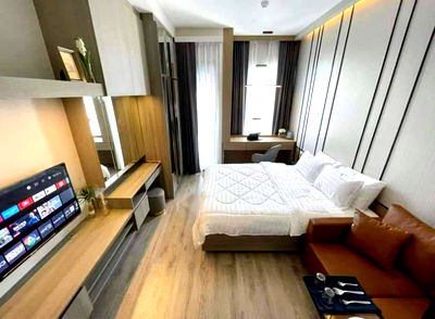 คอนโดให้เช่า : Rds-2392 ให้เช่าคอนโด   Knightsbridge Prime Onnut  นัดชมห้อง 👉line : @propertyfinder 