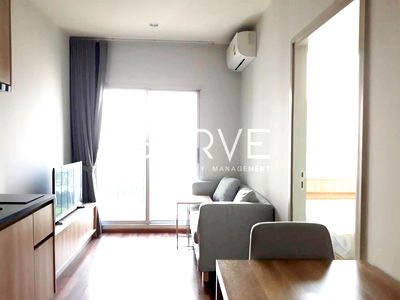 Condos for rent : 🔥1 Bed Super High Fl. 35+ Good Location Ratchada Area MRT Thailand Cultural Centre 80 m. at Noble Revolve Ratchada 2 Condo / For Rent