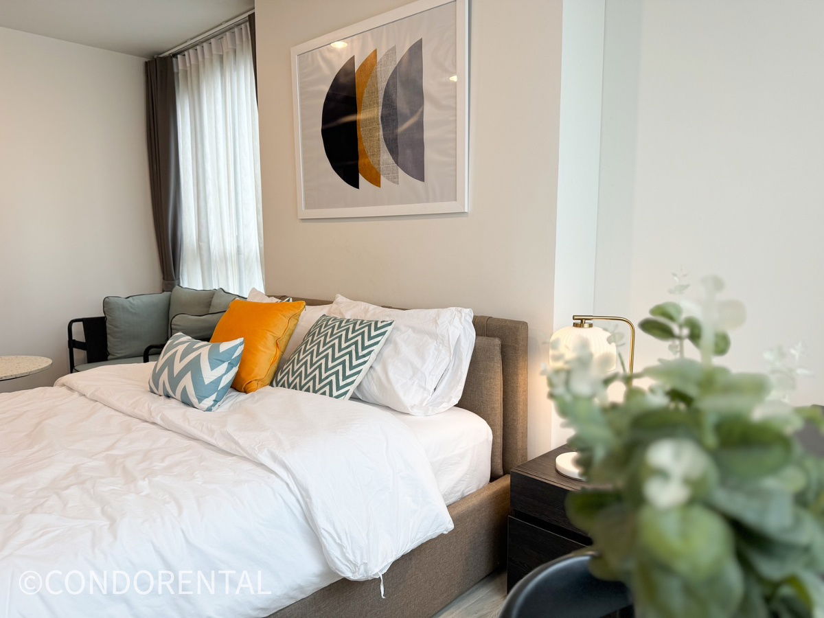 รูป ให้เช่า XT HUAIKWANG ห้องสวย ราคาดี ห้องมุม สอบถามเพิ่มเติมได้ที่ LINE @condorental !! - รูปที่ 8/15