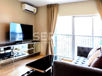 ขายคอนโด : 2 นอน ห้องมุมเป็นส่วนตัว แต่งสวย สไตล์ Luxury วิวดี ทำเลเริ่ด คอนโดติด MRT ศูนย์วัฒนธรรม 80 ม. ที่ Noble Revolve Ratchada 2 / ขายคอนโด