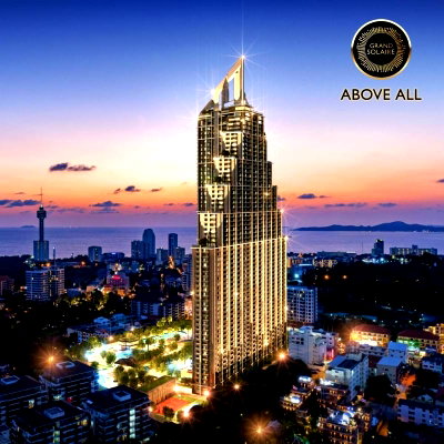 Condos for sale : Pattaya City tallest building luxurious residence   Grand Solaire Pattaya 