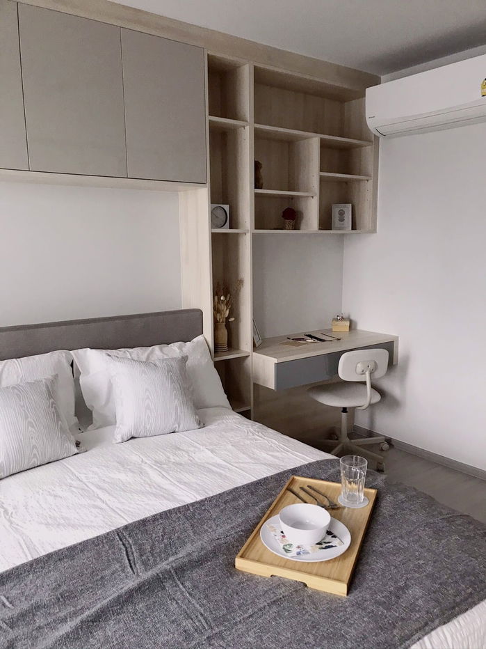 รูป 🧚♀️For Rent 🌞 : Life Ladprao ห้อง Studio ติด BTS ลาดพร้าว ตกแต่งสวยที่สุด ราคาดี จองก่อนได้ก่อน สนใจติดต่อ ✨ Line ID : @ghouse.property - รูปที่ 8/14