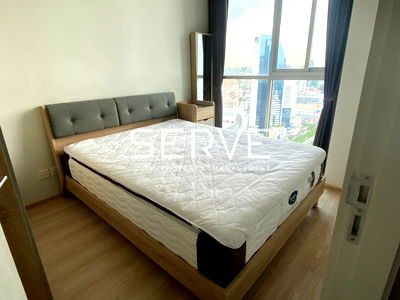Condos for rent : 1 Bed 1 Bath HighFl.30+!!! Good Location Close to MRT Thailand Cultural Centre 80 m. / Condo For Rent Noble Revolve Ratchada 1