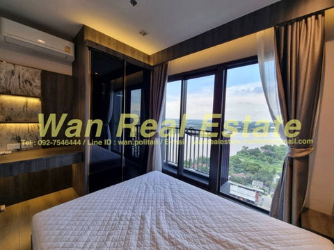 ให้เช่าคอนโด politan aqua ชั้น 24 ขนาด 30 ตร.ม. เฟอร์ครบ ตกแต่งสวย(บิลอิน) พร้อมอยู่ วิวแม่น้ำ