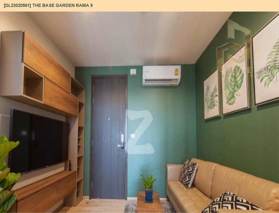 picture DL23020561 Condo for rent, The Base Garden Rama 9  near สายสีส้ม, ready to move in, call urgently 0638692663 LineID @655ebbvc - 4/6