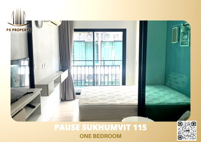 Condos for rent : For rent 📌Pause 115 (Pause 115)🔥Beautiful room, exactly as described🔥 Complete with furniture and electrical appliances. 🚆Near BTS Pu Chao 