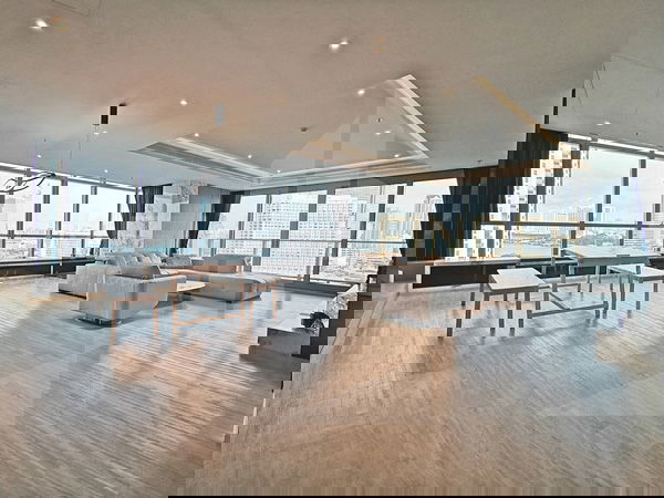 ขายคอนโด : The River 3 bedrooms, for sale