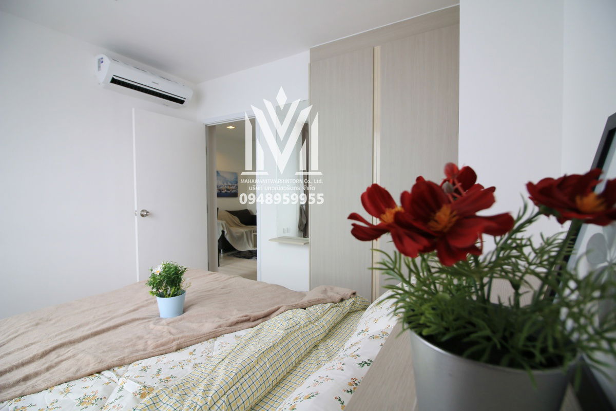 รูป 🔥 ให้เช่าคอนโดสกายไลน์ รัตนาธิเบศร์ มีเครือ่งซักผ้า ติด #ถนนรัตนาธิเบศร๋ ห่างสถานีแยกนนทบุรี1 แค่ 200 เมตร เพียง 8000 บาท/(ไม่อนุญาตให้เลี้ยงสัตว์) - รูปที่ 10/39