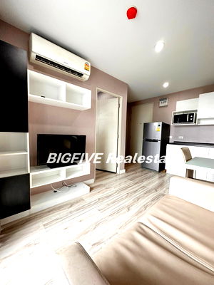 เช่าคอนโด บางบัวทอง นนทบุรี :    A66-162    สัมมากร เอส เก้า ขนาด 28 ตรม มีเครื่องซักผ้า   เฟอร์นิเจอร์และเครื่องใช้ไฟฟ้าครบติด MRTบางรักใหญ่✨