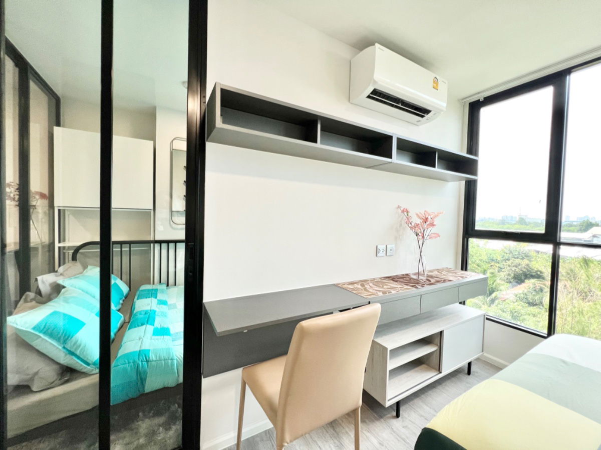 รูป คอนโดใหม่ติดถนนใหญ่ แต่งครบ ATMOZ TROPICANA BANGNA เจ้าของปล่อยเช่าเอง ยูนิตพิเศษห้องใหญ่หัวมุม ขนาด 33 ตรม. พร้อมเข้าอยู่ทันที - รูปที่ 8/18