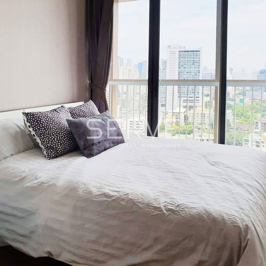 รูป HoT Price 35K- Cozy Style 2 Beds 1 Bath High Fl.20+ Shuttle bus to BTS Phrom Phong / Condo For Rent-Park 24 - รูปที่ 5/11