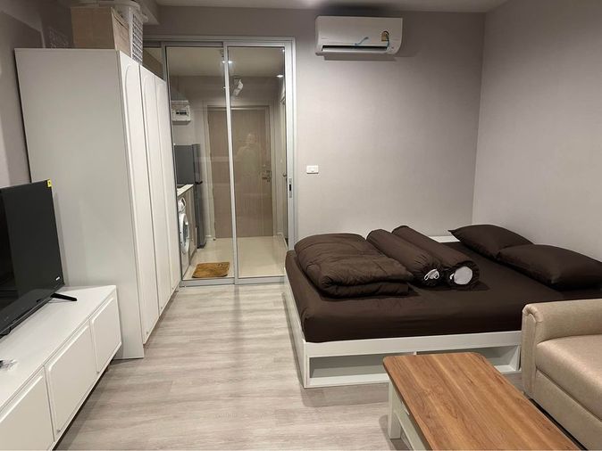 Studio condo for rent, 26.5 sqm, IDEO Charan 70 - Riverview