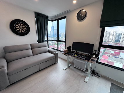 รูปภาพ M1326 Condo for rent Elio Del Nest Udomsuk, beautiful room, fully furnished, has washing machine, special price.