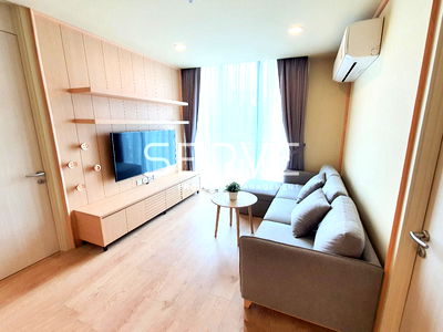 คอนโดให้เช่า : 2 นอน ห้องมุม ชั้นสูง 25+ คอนโดใจกลางอโศก เดินทางสะดวกใกล้ทั้ง BTS อโศก & MRT สุขุมวิท เพียง 550 ม. ที่  Noble Recole Sukhumvit 19 / ให้เช่าคอนโด