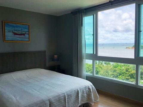 Ladda Condo View Sriracha 2 Bedrooms Sea View Fully Furnished Ready to Move In
