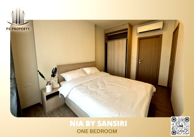 Condos for rent : For rent 📍Nia by sansiri ✨Beautiful room, decorated with built-ins. Fully furnished with electrical appliances!! 🚆Near BTS Phra Khanong