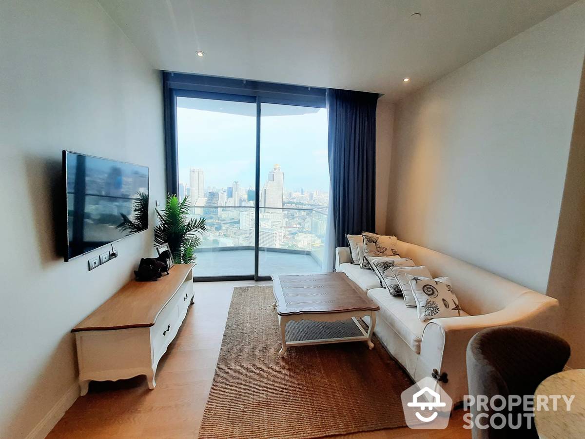 picture Spectacular High Rise 1-BR Condo at Magnolias Waterfront Residences Iconsiam near BTS Saphan Taksin (ID 878126) - 1/7