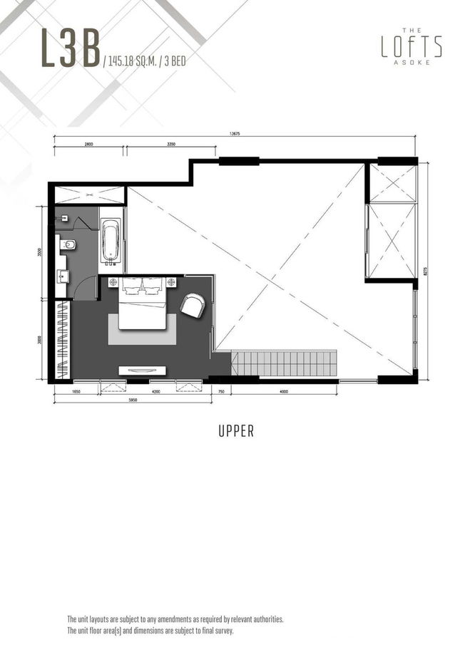 picture 3-BR Condo at The Lofts Asoke near MRT Phetchaburi (ID 514664) - 17/17
