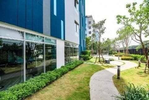 รูป ให้เช่าคอนโด เดอะ คิทท์ พลัส พหลโยธิน-คูคต เฟส1 ห้องมุม 29.37 ตรม.แต่งครบพร้อมอยู่ มีเครื่องซักผ้า (TR0818) - รูปที่ 8/9