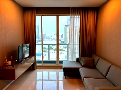 Condos for rent : Menam Residences    12th floor   Size 47 sq m.