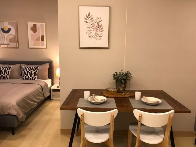 1-bed condo for rent, 35.1 sqm, Siamese Exclusive Queens