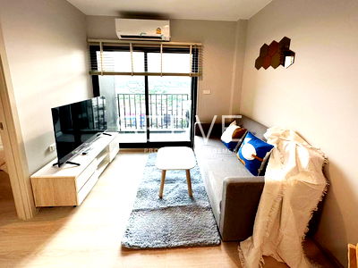 Condos for rent : 🔥1 Bed High Fl. 15+ Good Location Next to MRT Si La Salle Station & Makro at Nue Noble Srinakarin Lasalle Condo / For Rent